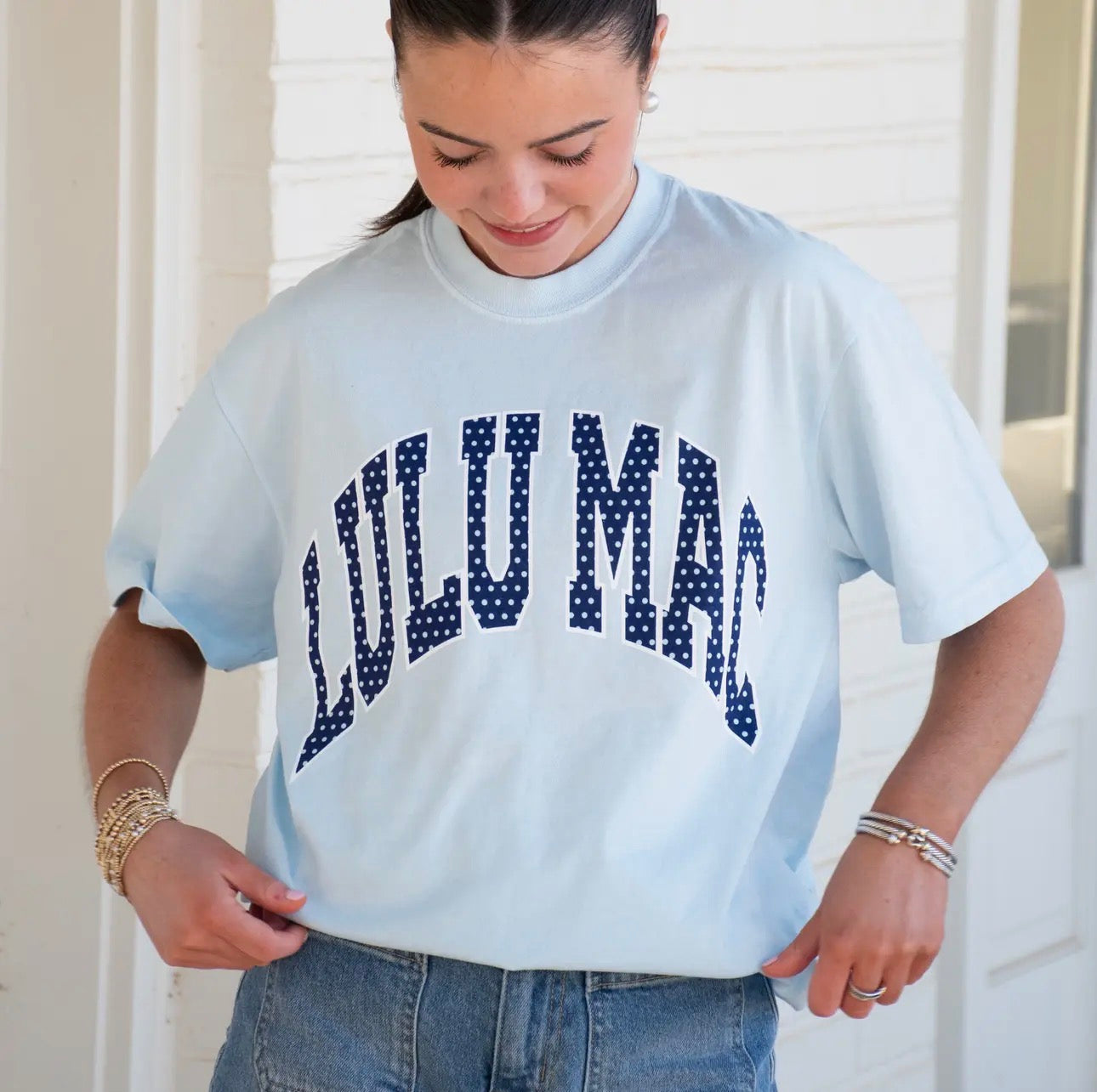 Lulu Mac Polka Dot Tee
