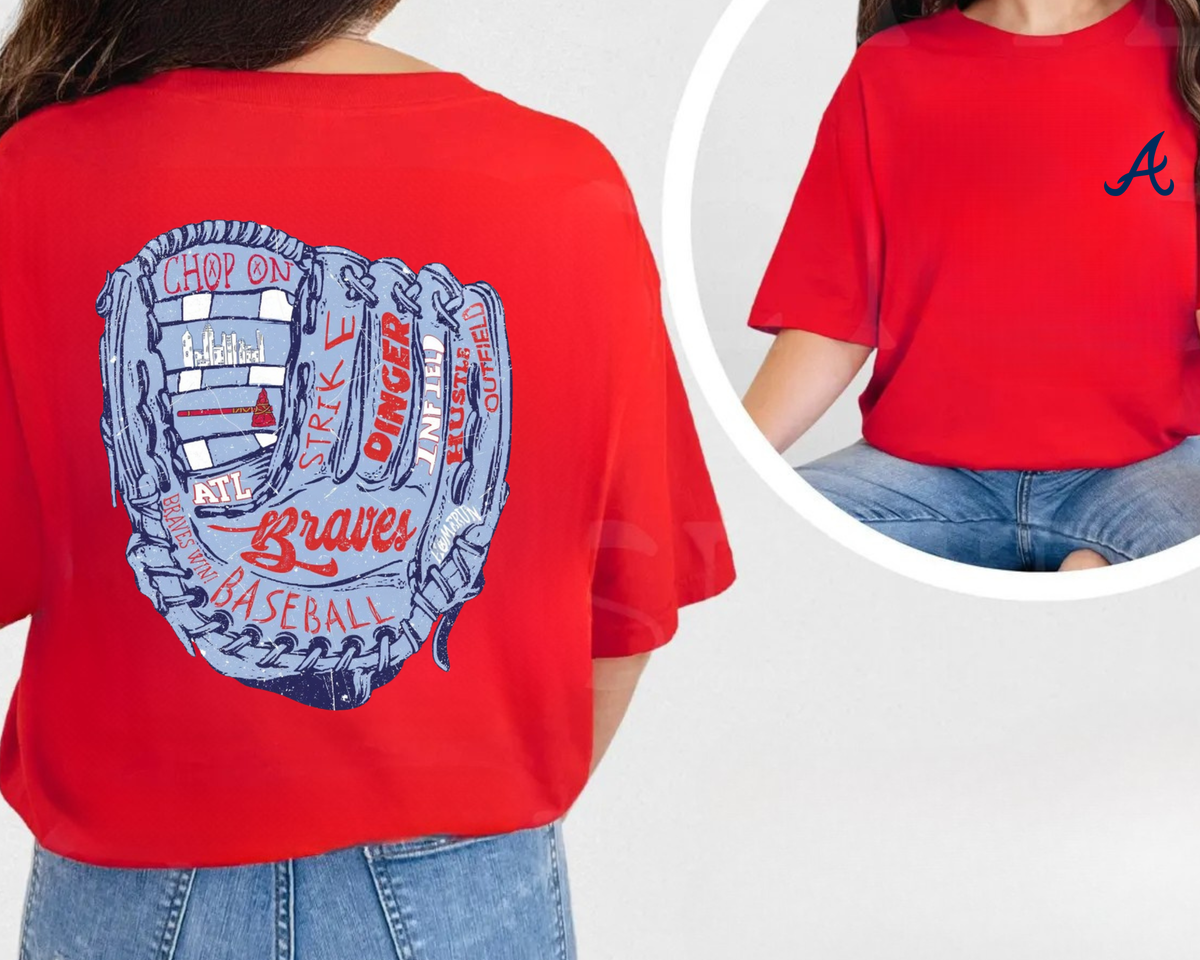Atlanta Braves Baseball Glove Tee