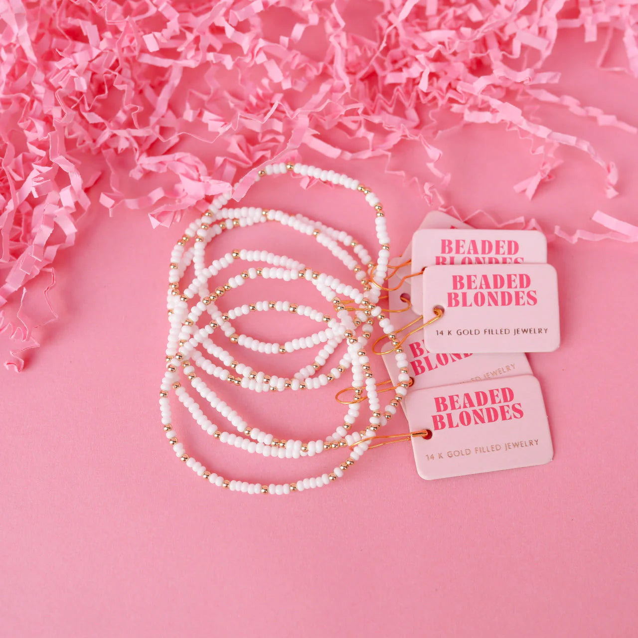 BB KIDS White Sprinkle Bracelet