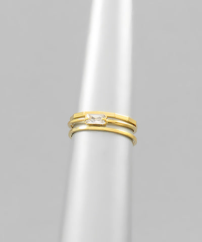 3 Set Tiny Bead Rings