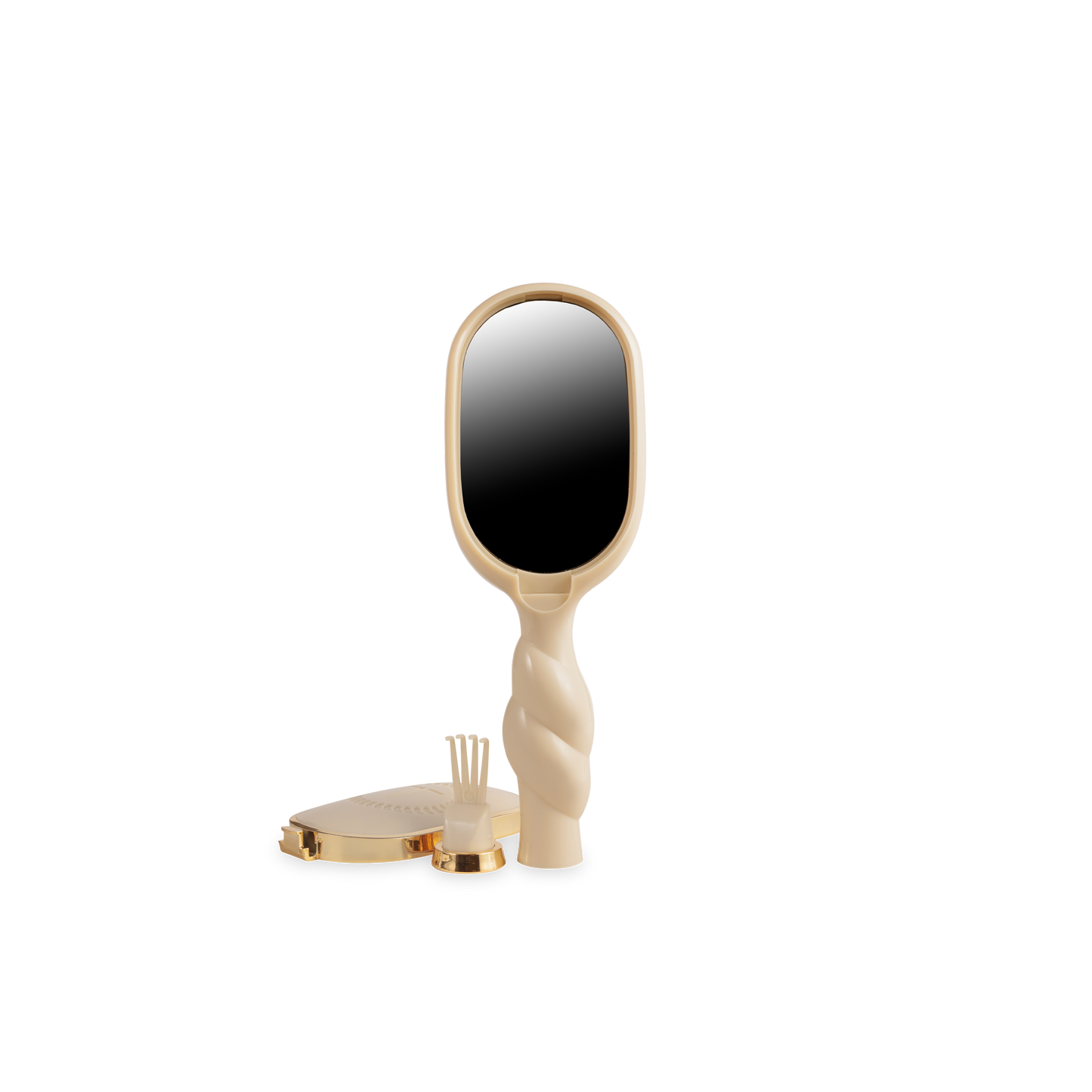 Teleties Mini Boar Brush - Tan