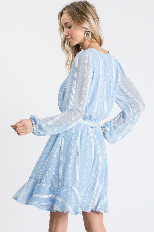 Swiss Dot Embroidery Dress