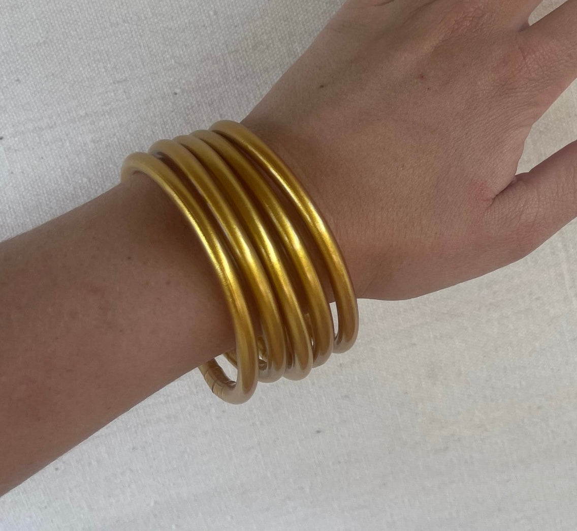 Jelly Bangle Bracelet Set