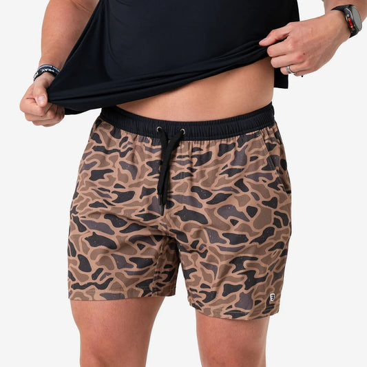 Burlebo Athletic Short - Gauge Camo