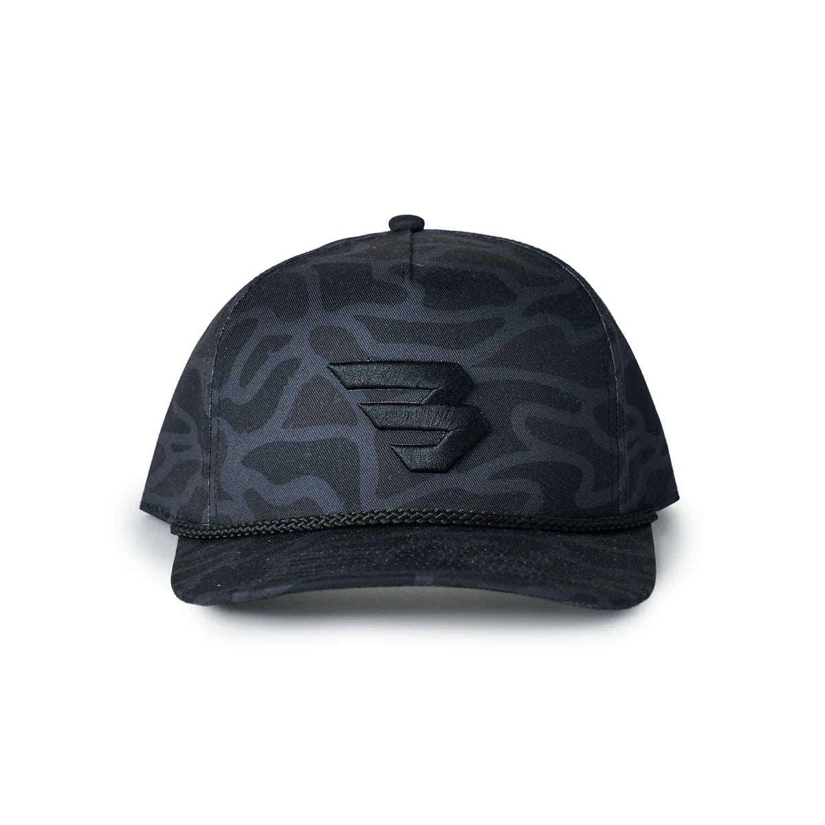 Burlebo Cap - 3D Flying B Logo - Black Camo