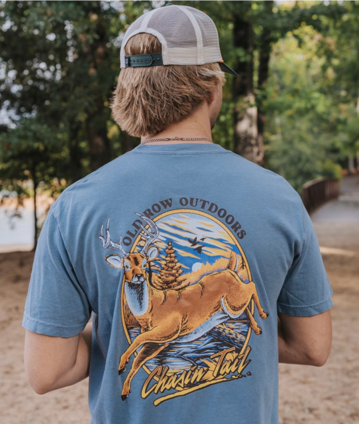 Old Row Chasing Tail Pocket SS Tee