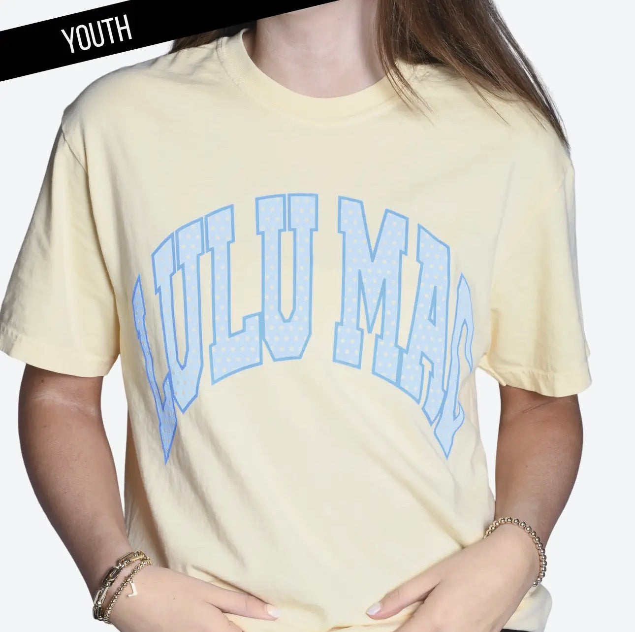 Girls Lulu Mac Polka Dot Tee
