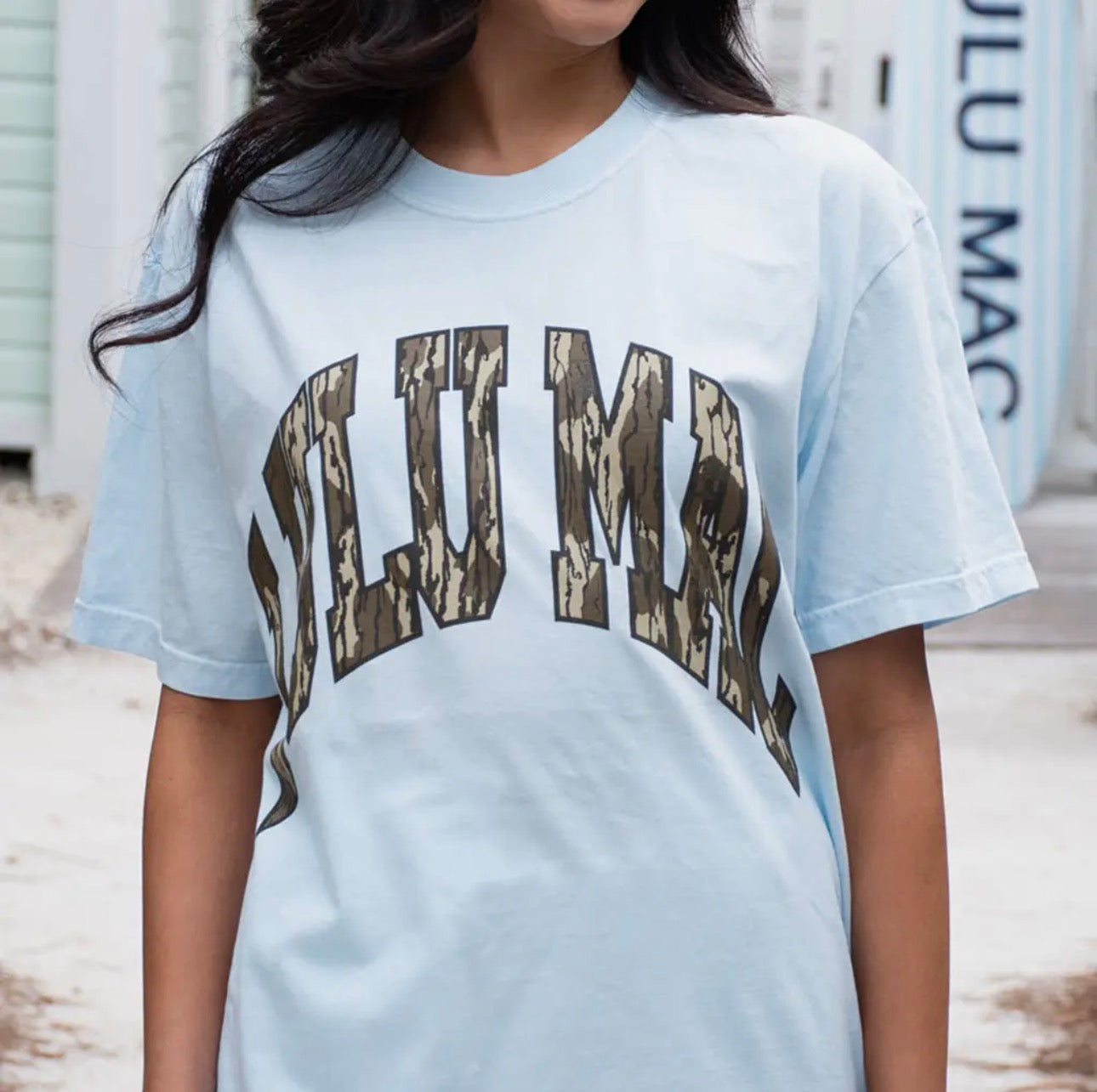 Lulu Mac Mossy Oak Camo Tee