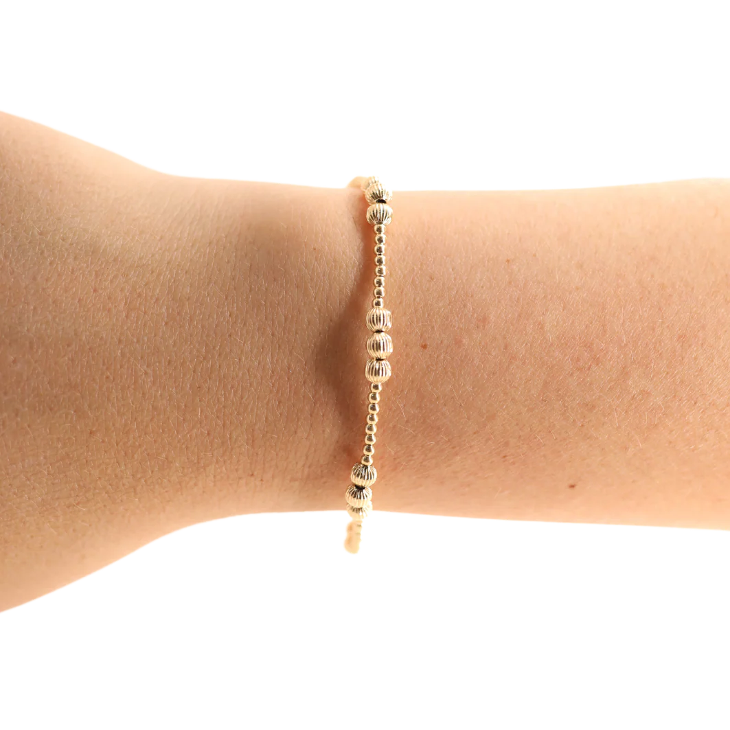 ILY Fluted Bracelet