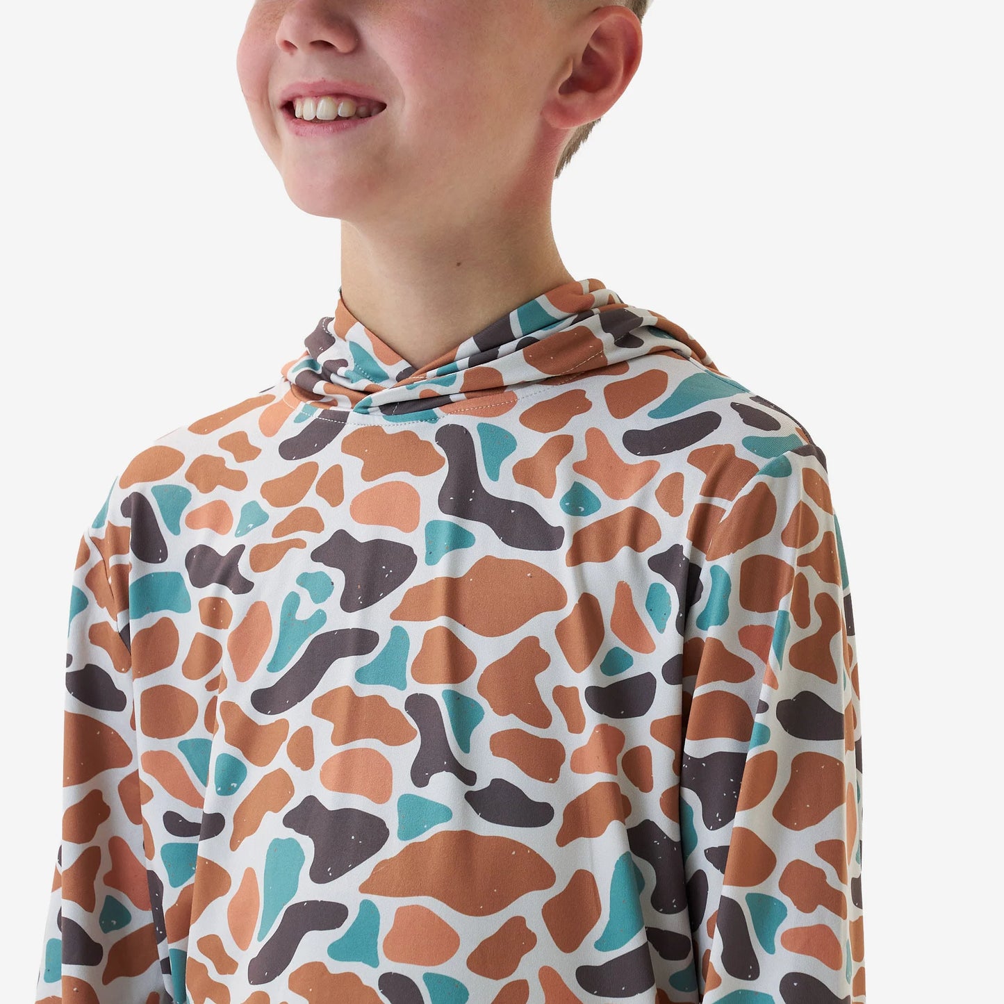 Burlebo YTH performance Hoodie-Bayside
