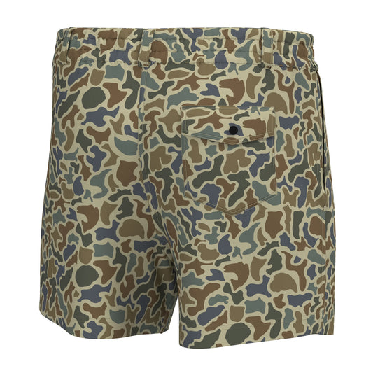 Local Boy Volley Shorts-Localflage Rust