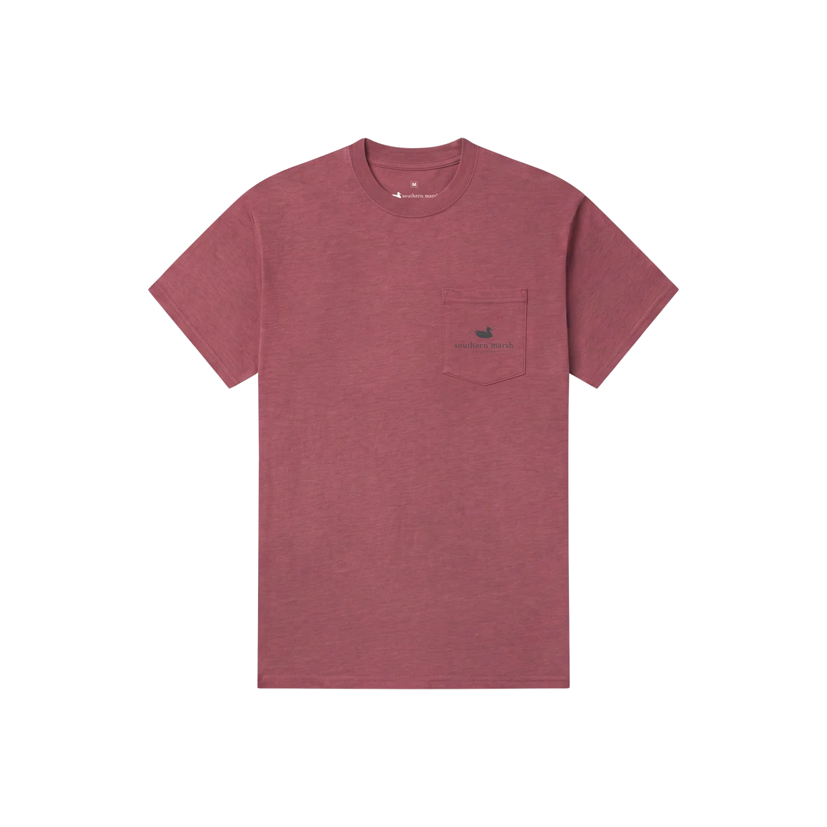 Southern Marsh SEAWASH™ Tee-Whitetail-Crimson