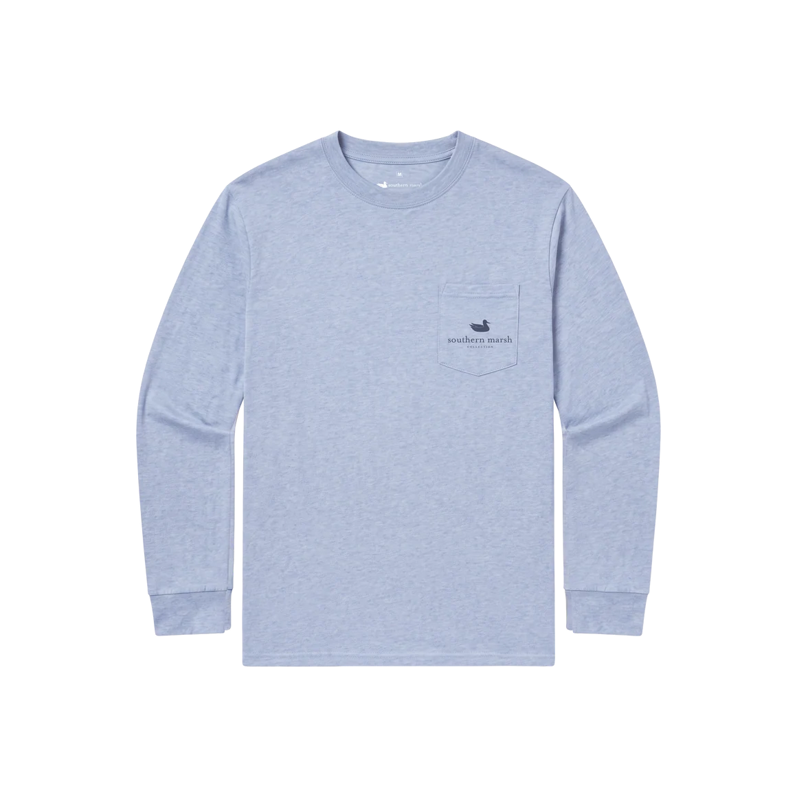 Southern Marsh YOUTH SEAWASH™ LS Tee-At The Ready-Washed Blue