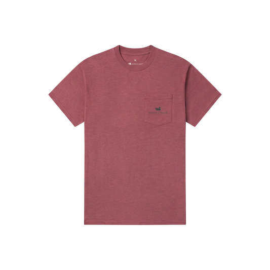 Southern Marsh YOUTH SEAWASH™ Tee-Whitetail-Crimson