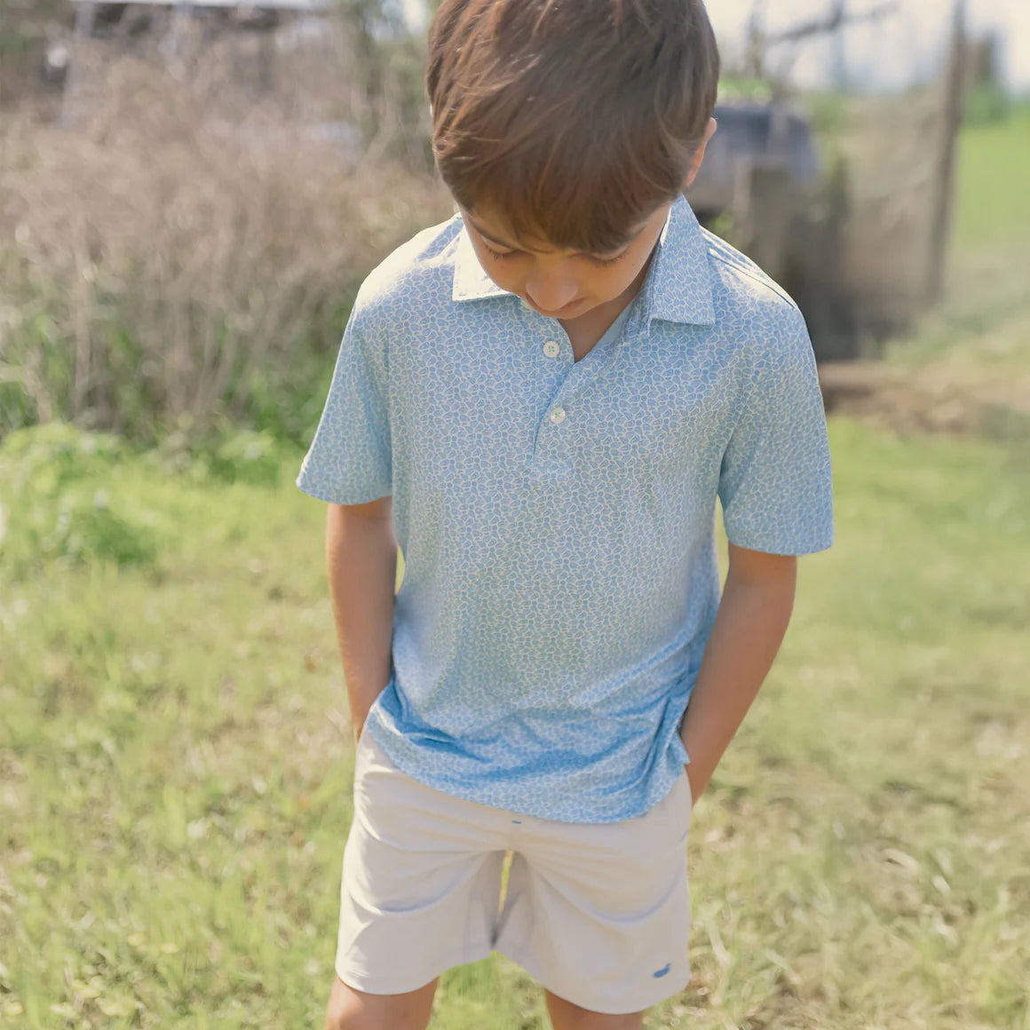 Southern Marsh Youth Billfish Lined Performance Shorts