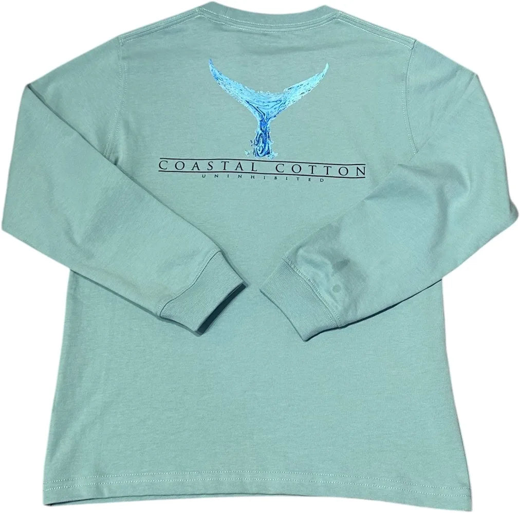 Coastal Cotton Tuna Tail LS Tee