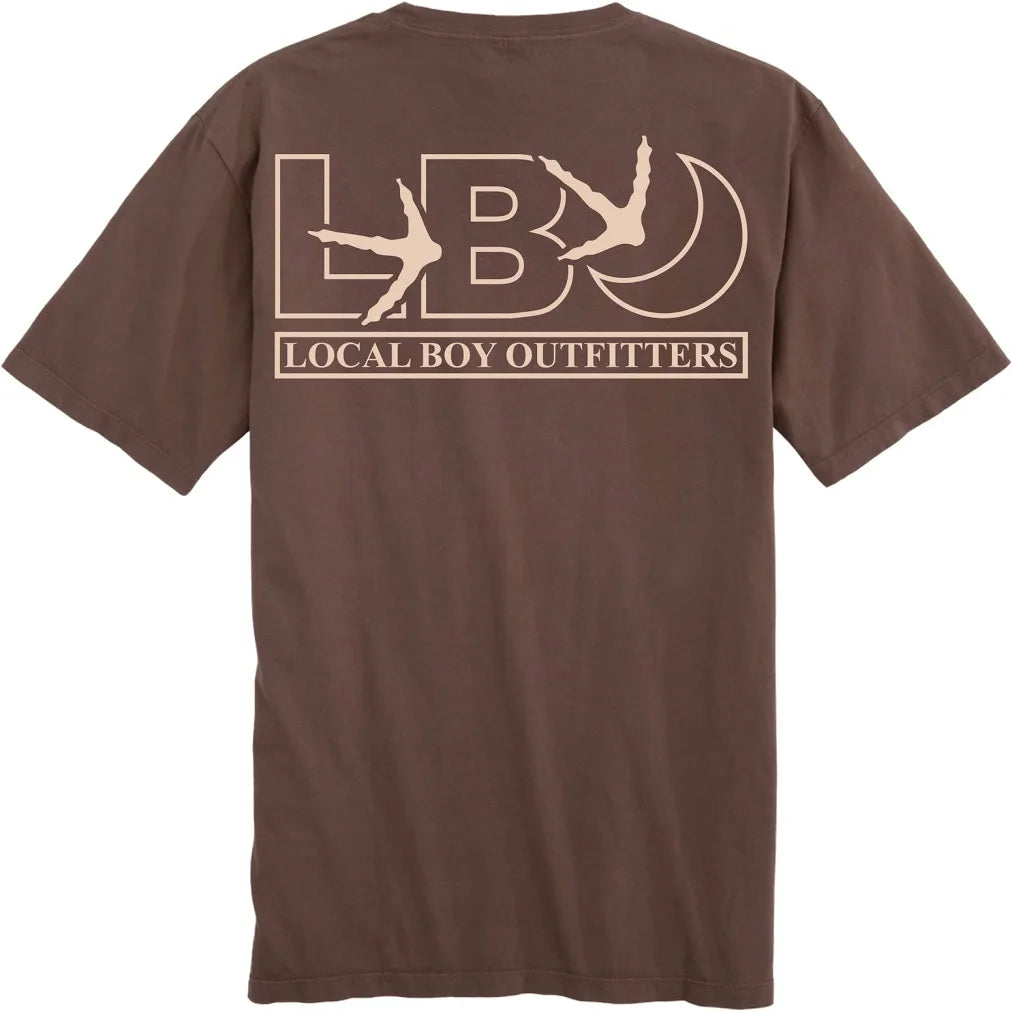 Local Boy Track SS T-Shirt-Espresso