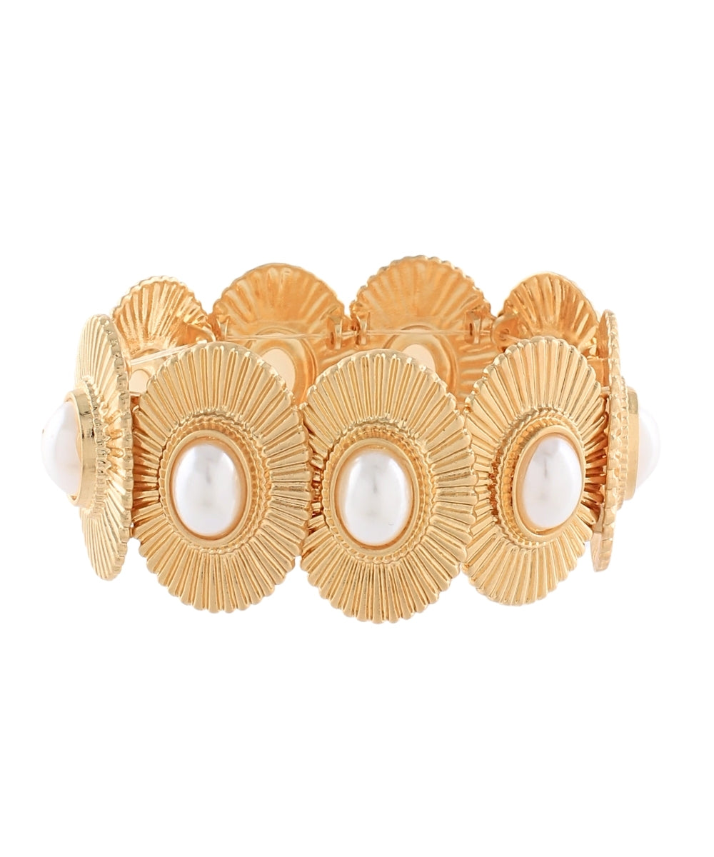 Accented Oval Stone Bracelet