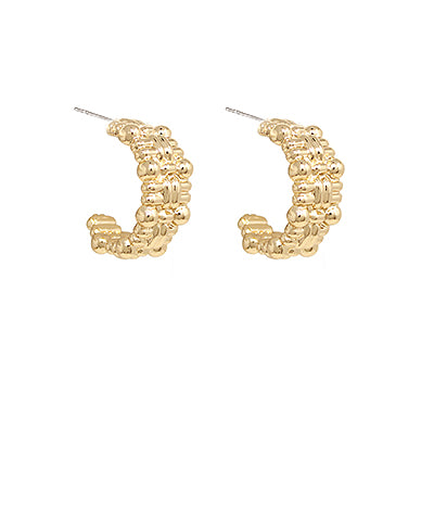 Textured Metal Hoops
