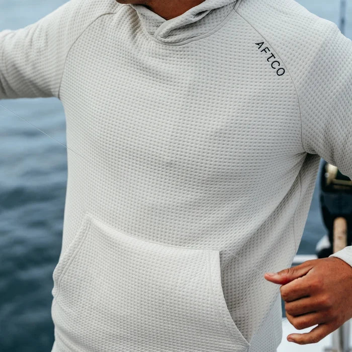 Aftco ThermalGrid Pullover-Pelican