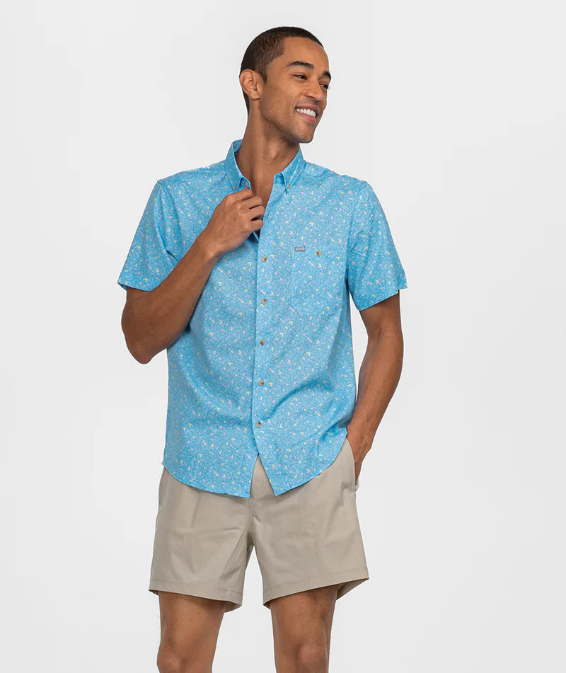 SSCO Geo Jumble Baja Shirt SS