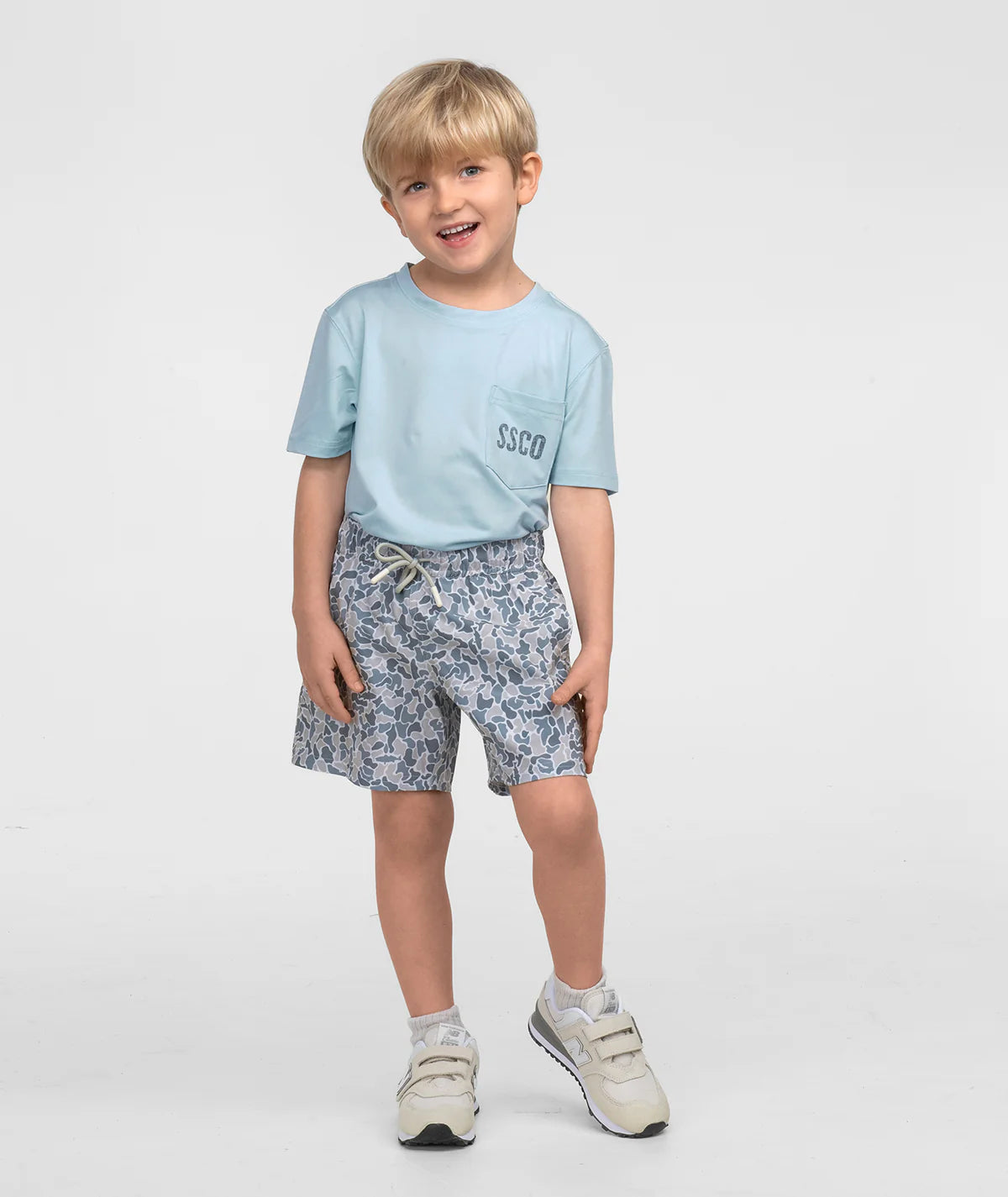 SSCO Boys Hooked On Camo Swim Shorts