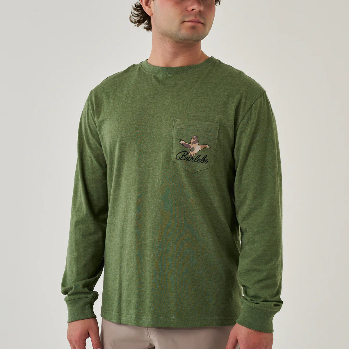 Burlebo Ducks Flying In LS Tee