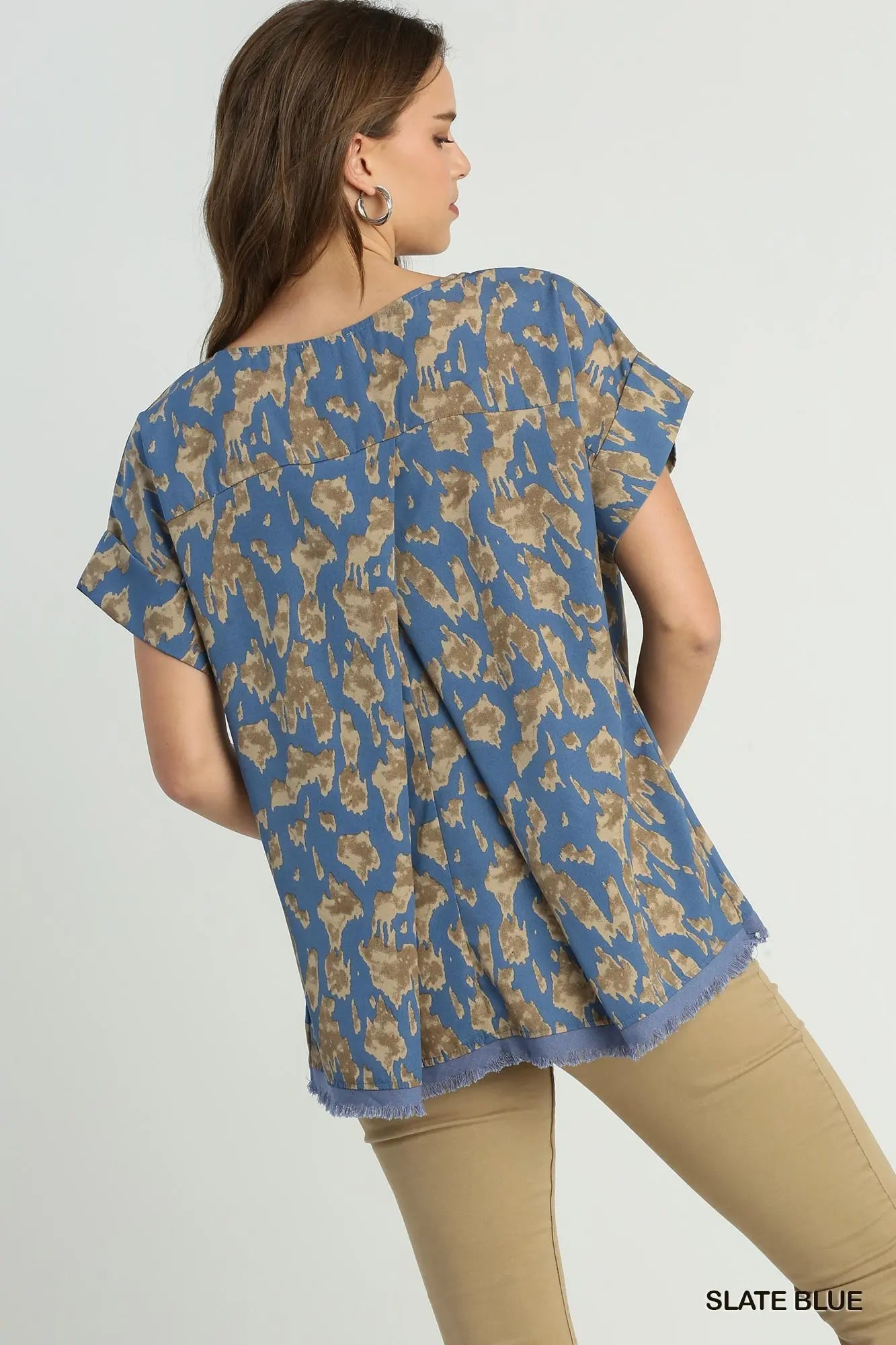 Umgee Animal Print Top