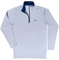 Coastal Cotton End on End Performance Quarter Zip