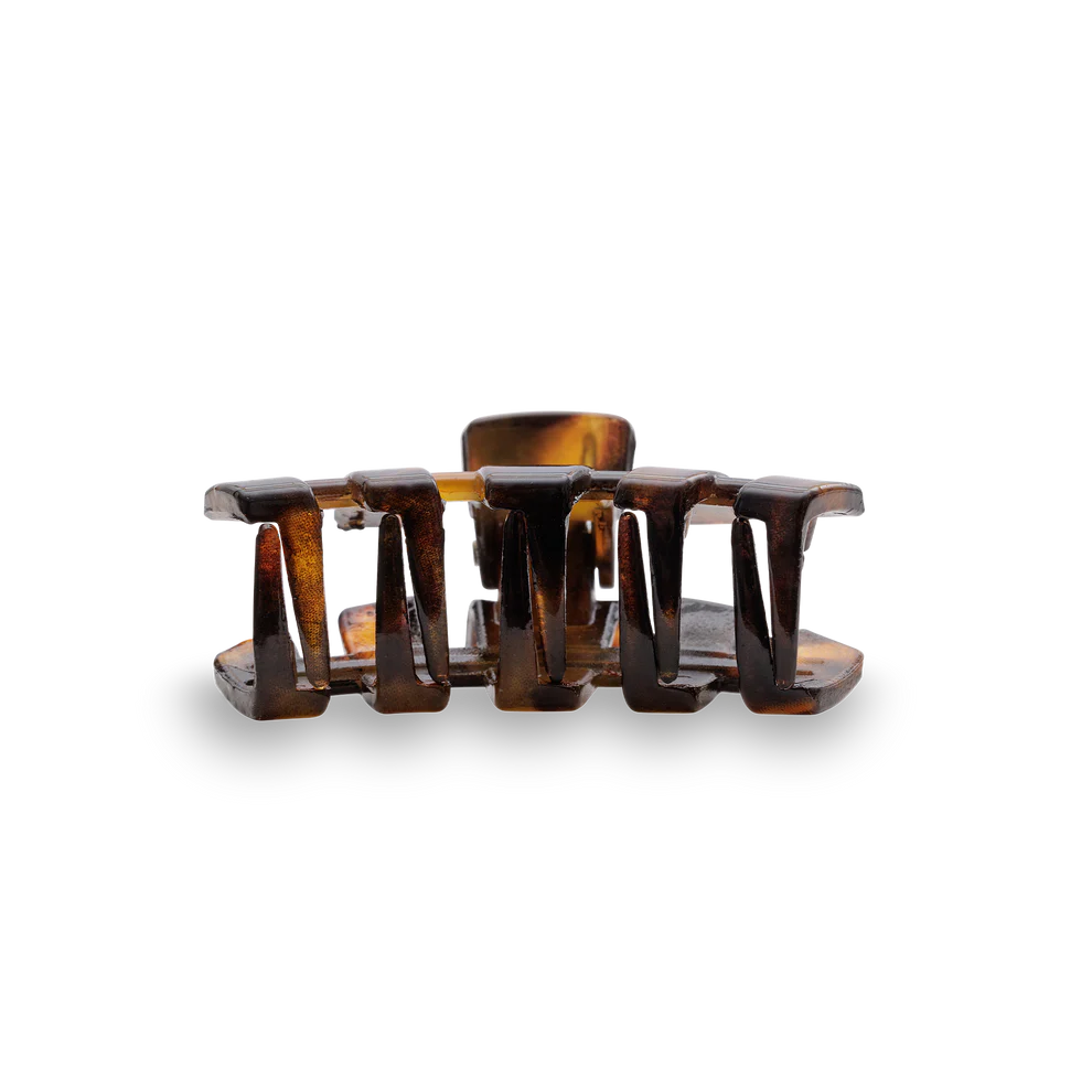 Teleties Classic Tiny Claw Clip-Tortoise