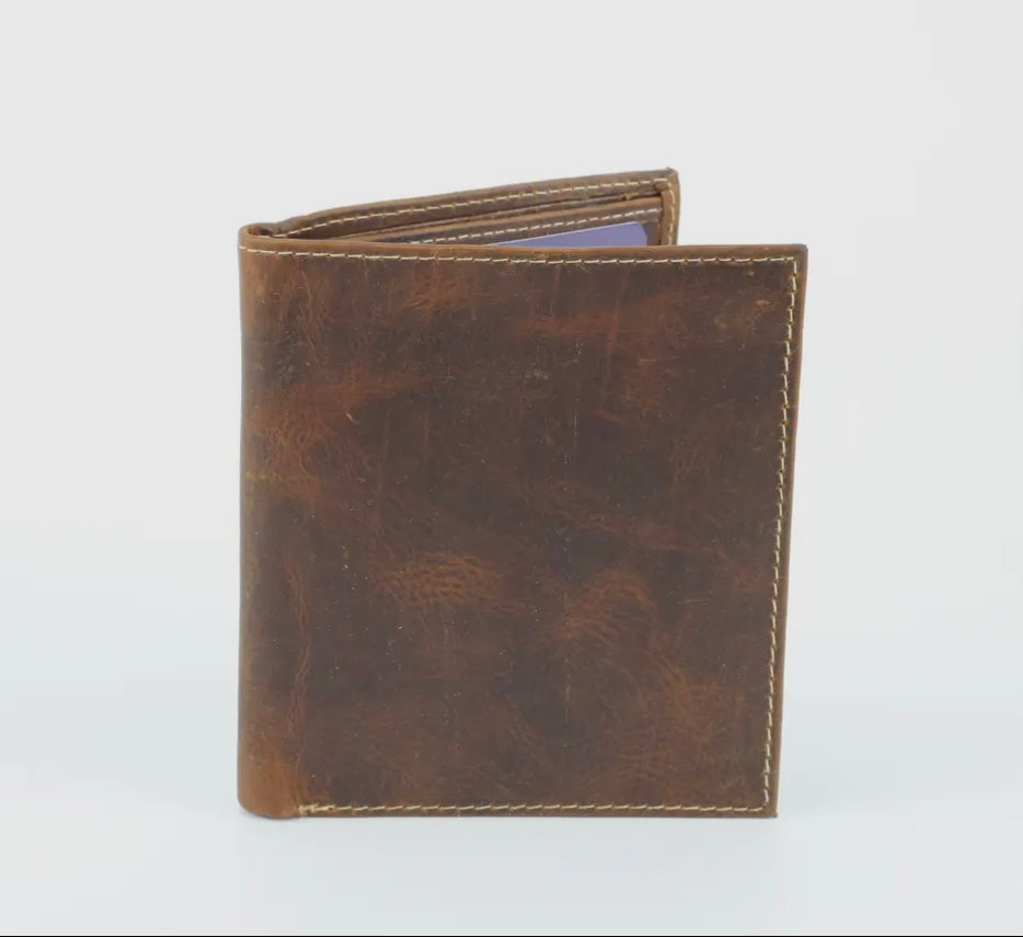 Hunter Leather Men's Hipster Wallet