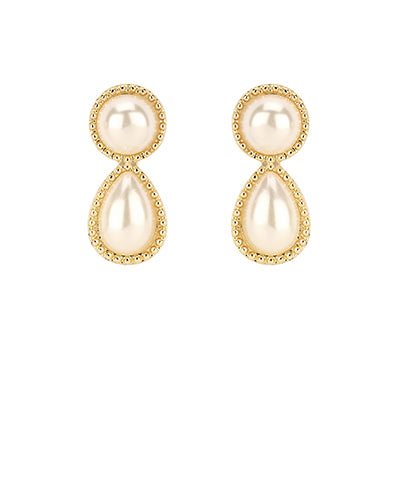 Pearl Teardrop Earrings