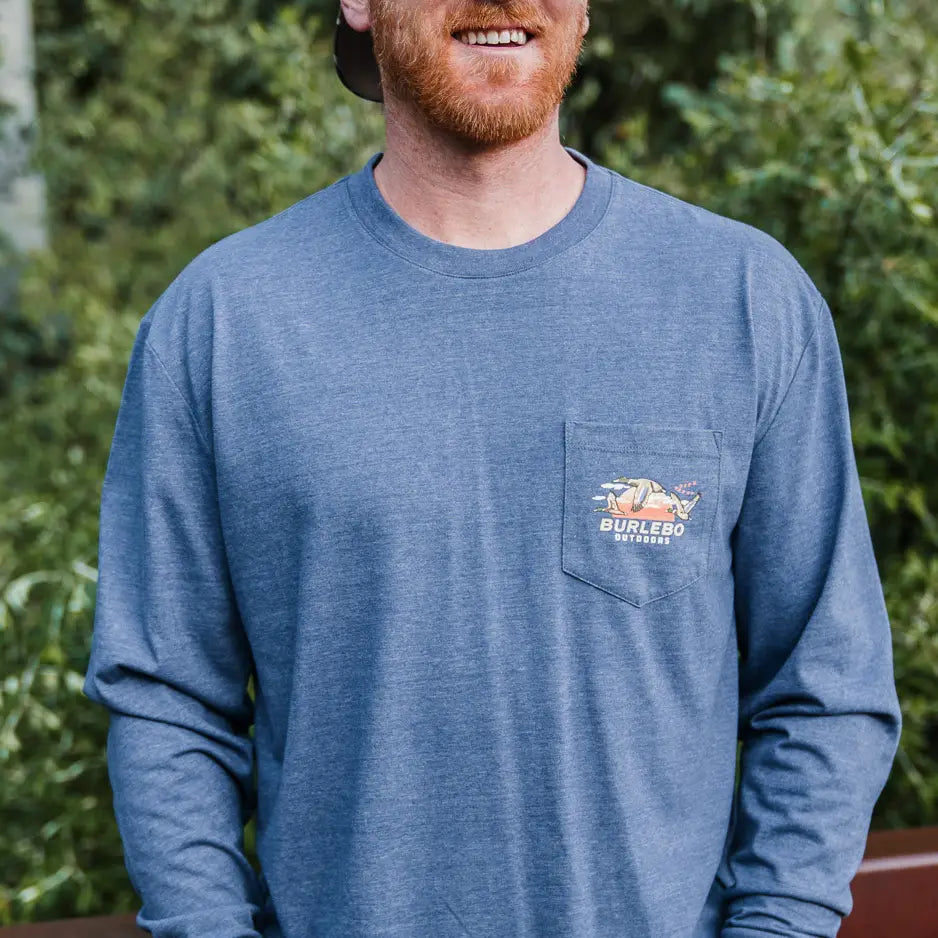 Burlebo Sunset Ducks LS Tee