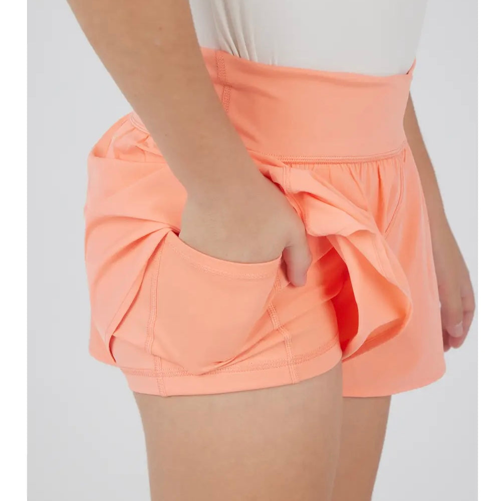 Girls YOUTH Hybrid Shorts W/ Liner