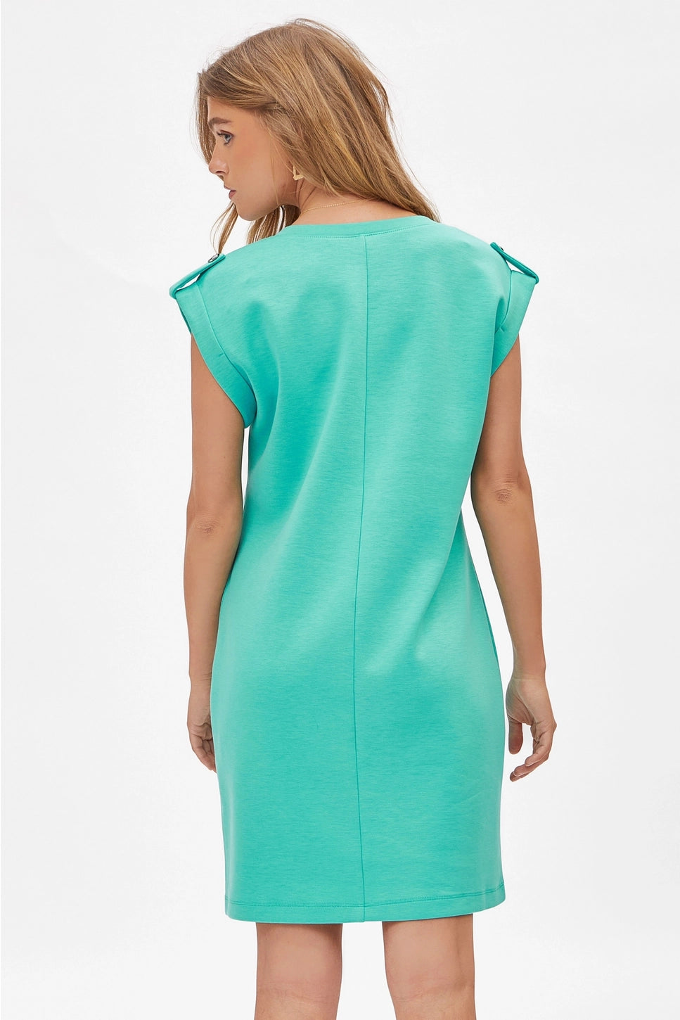 Dear Scarlett Cap Sleeve Scuba Dress