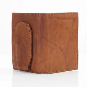 American Bison Oil Pull Up Magnetic Money Clip Card Case
