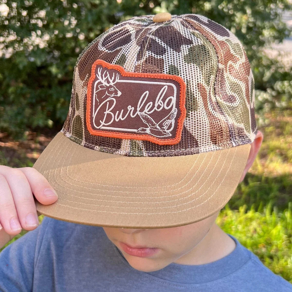 Burlebo Youth Patch Logo Mesh Cap
