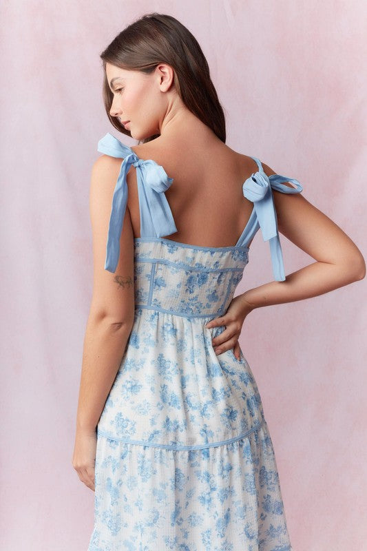 Floral Printed Maxi Dress