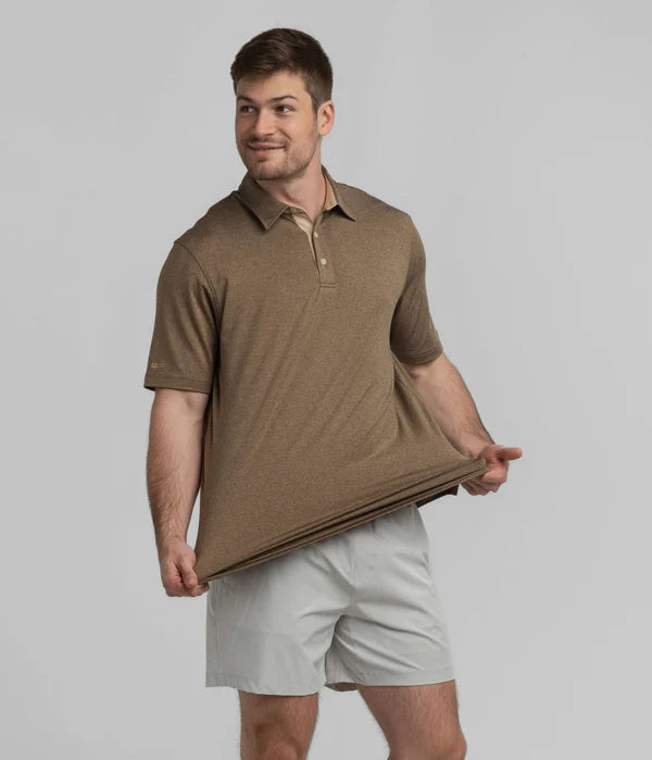 SSCO Grayton Heather Polo