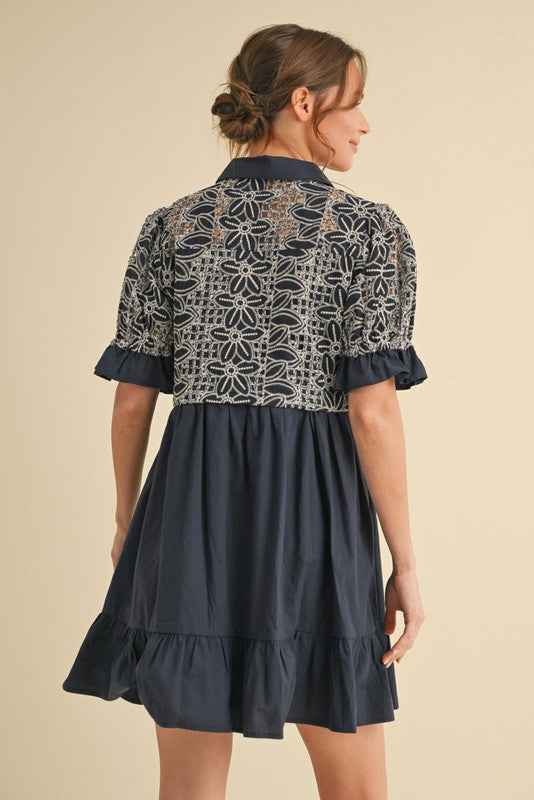 Lace Bodice Dress