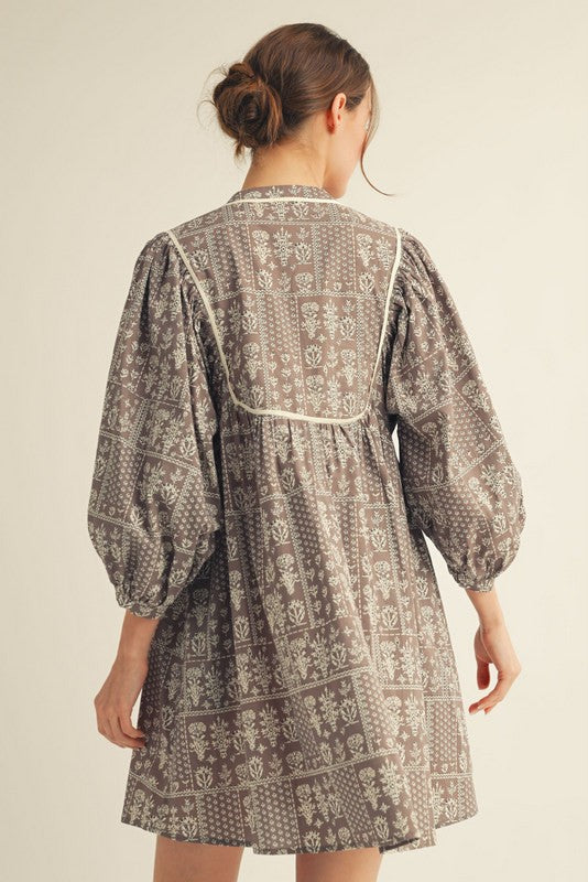 Floral Babydoll Dress