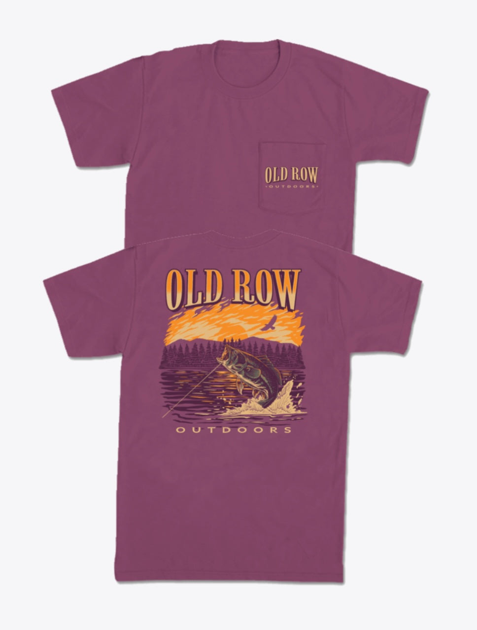 Old Row Bass Jump Pocket SS Tee