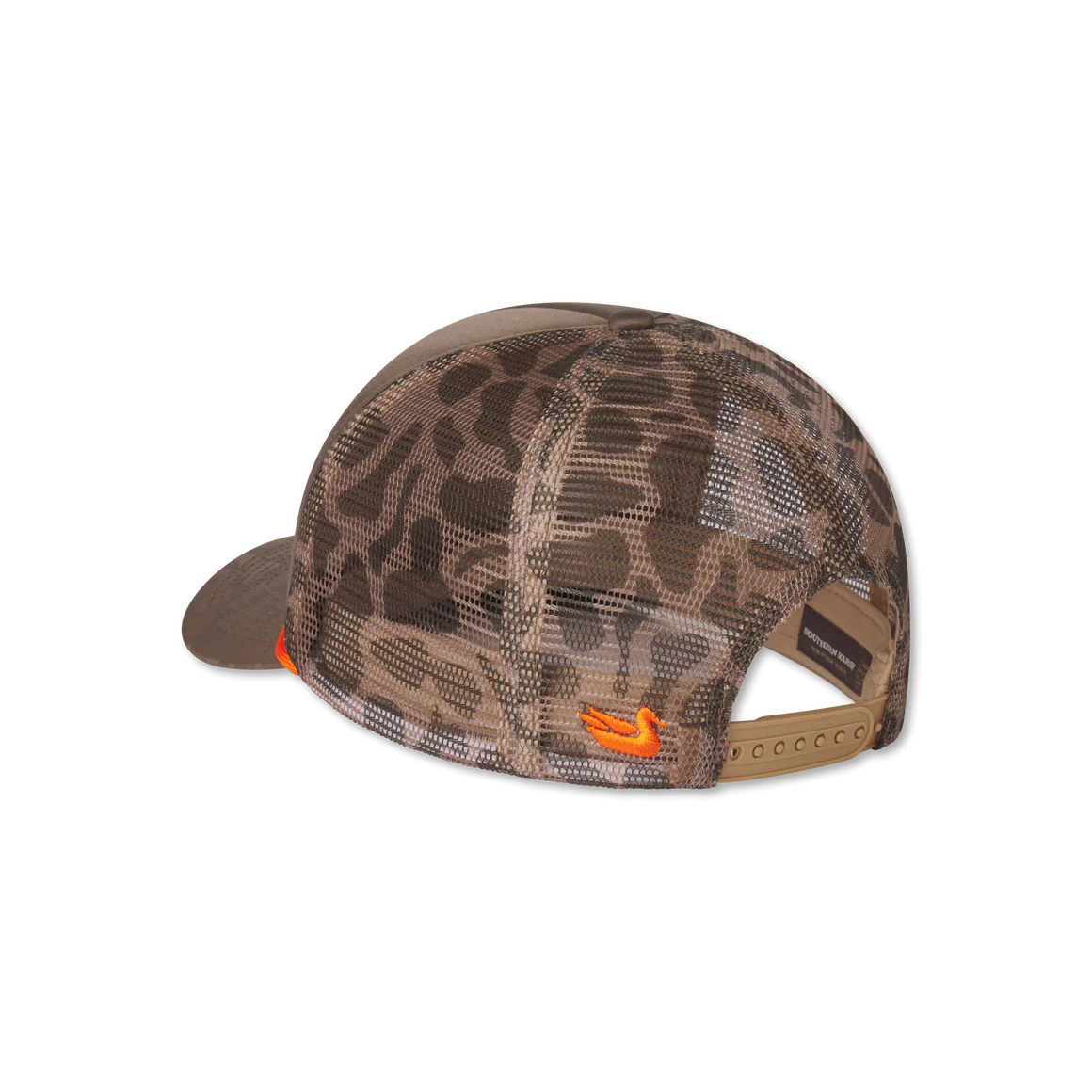 Southern Marsh Pintail Trucker Hat-Retro Camo