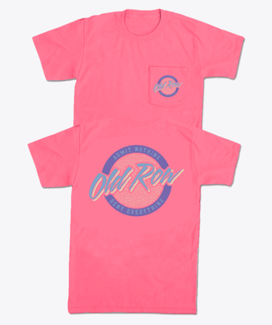 Old Row Circle Logo SS Pocket Tee