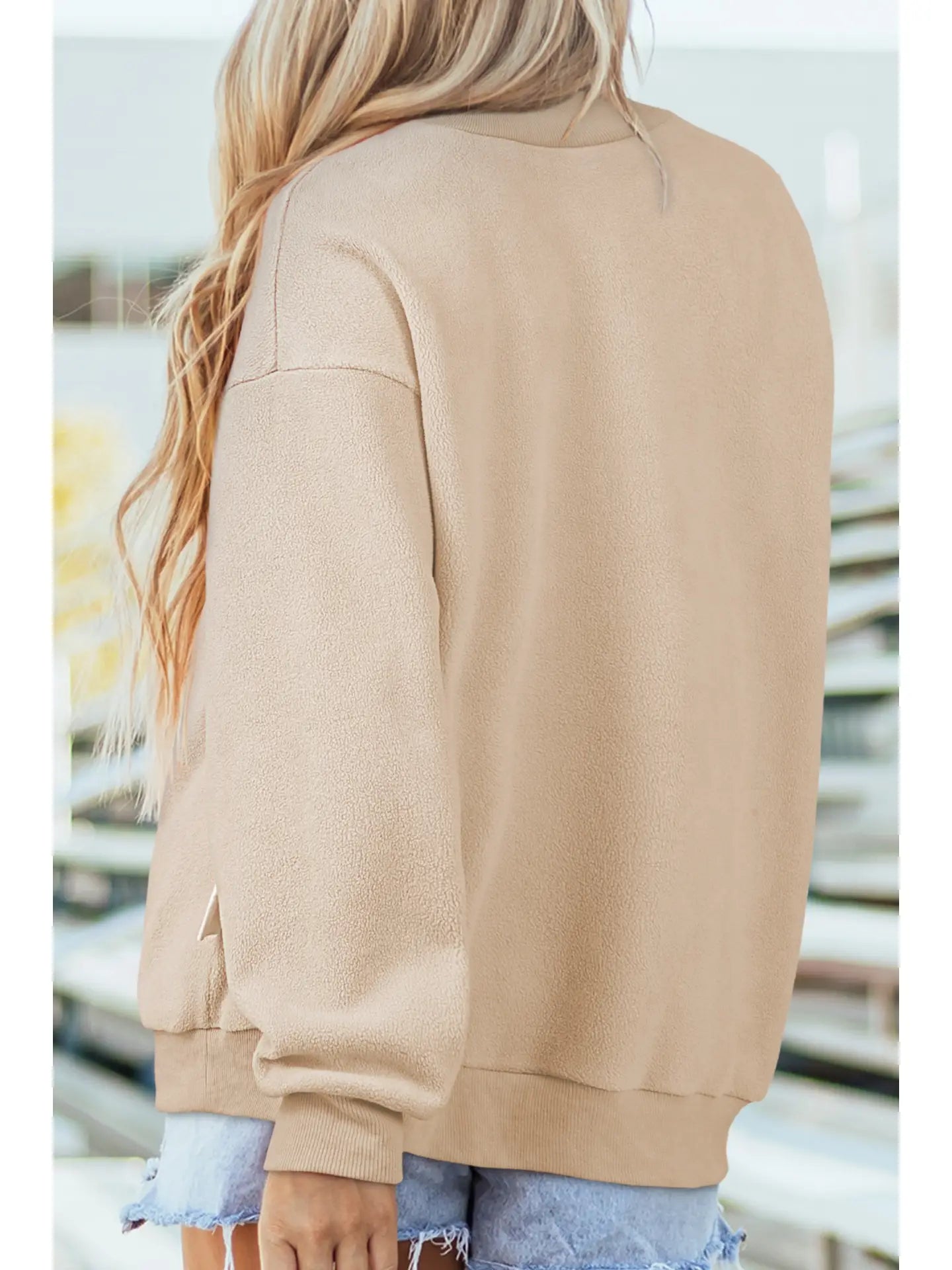 Reversible Mock Neck