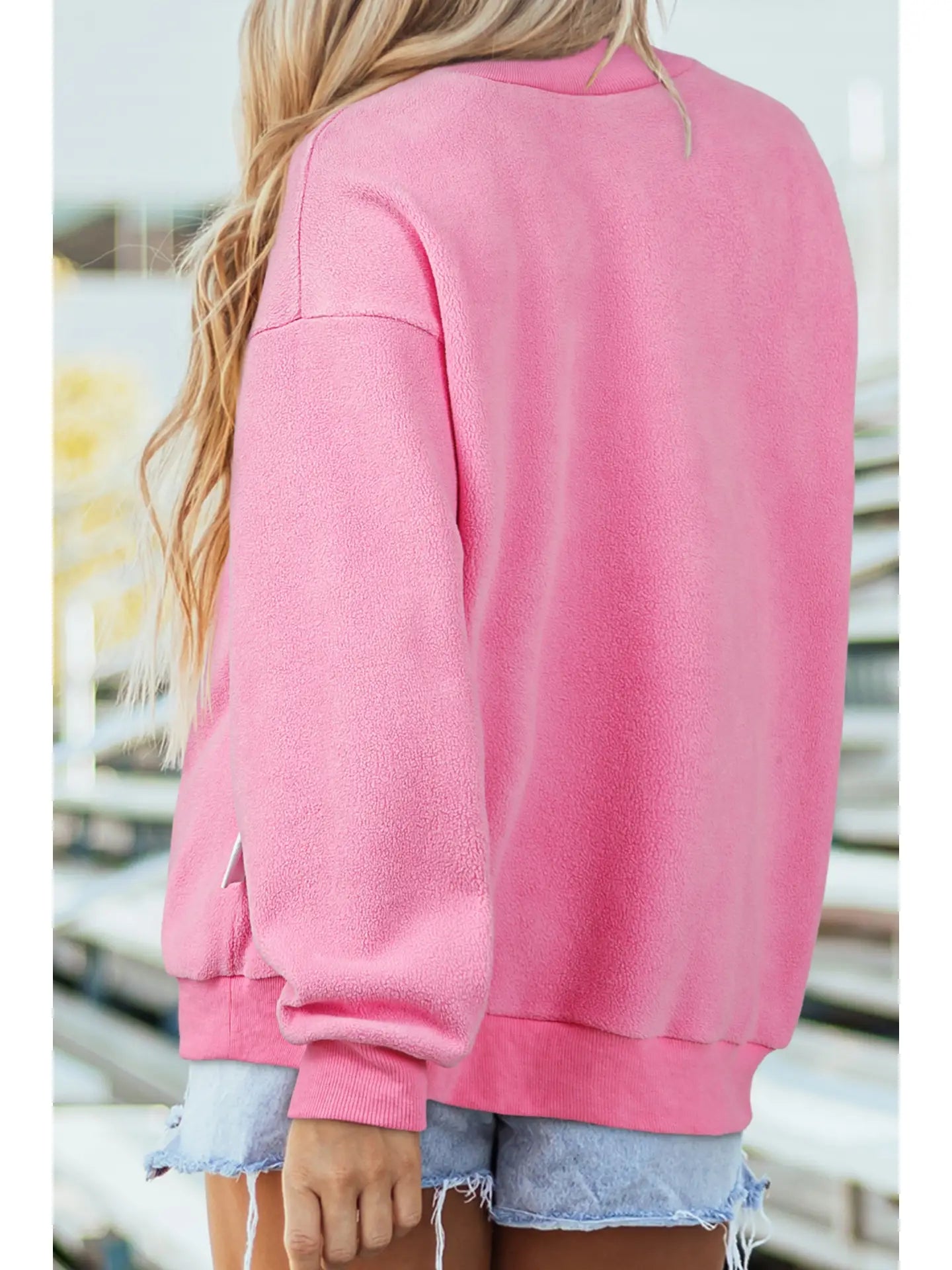 Reversible Mock Neck