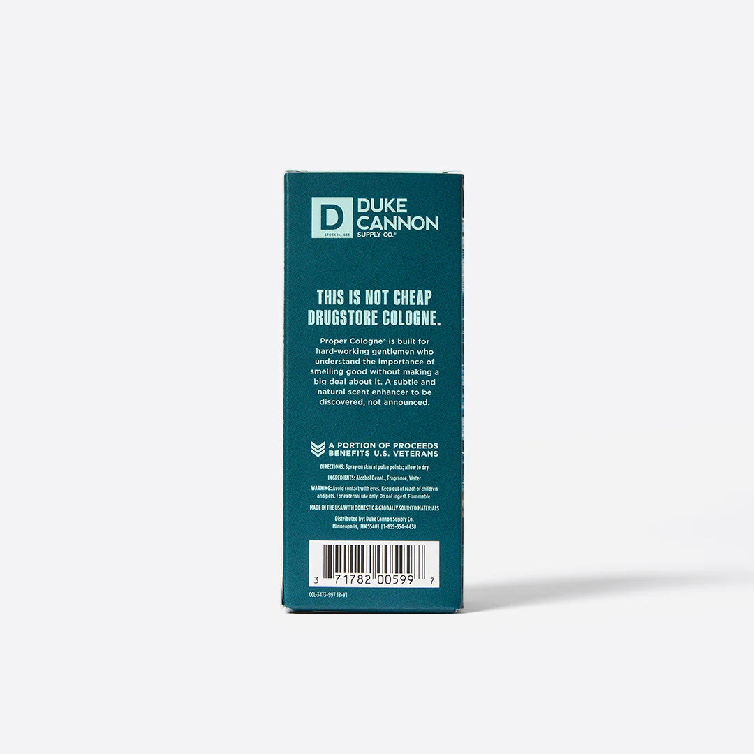 Duke Cannon Proper Cologne