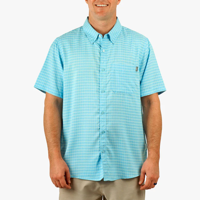 Aftco Dorsal Short Sleeve Button Down