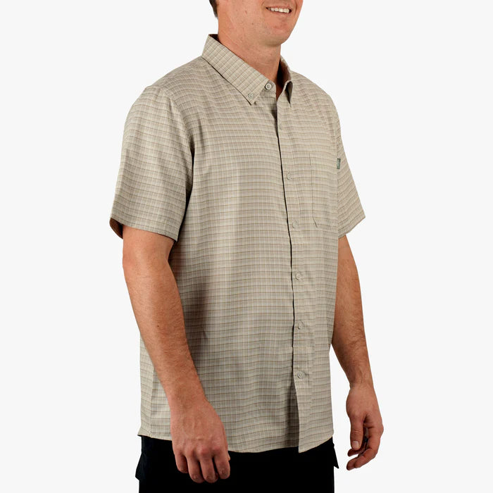 Aftco Dorsal Short Sleeve Button Down