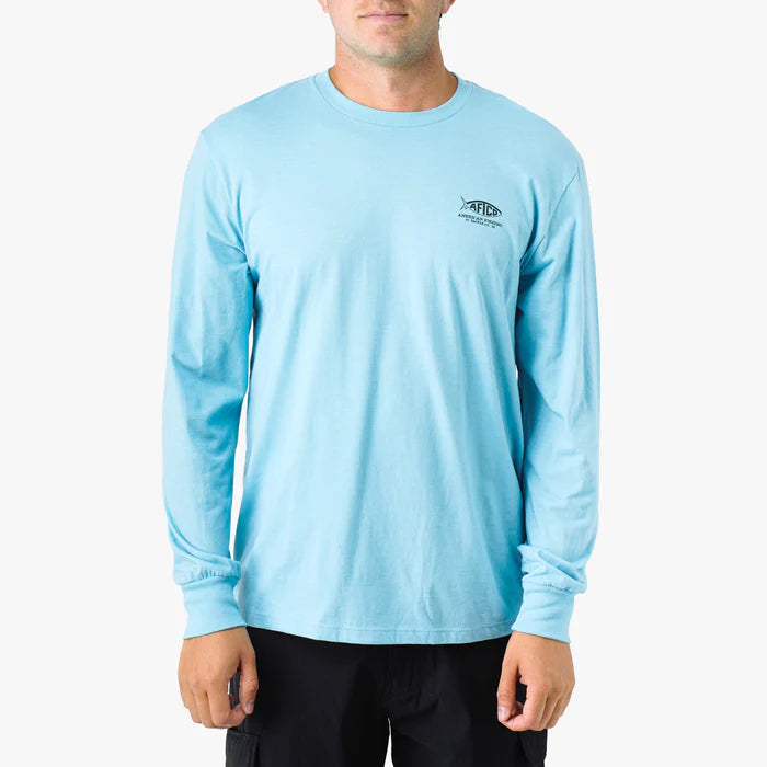 Aftco Gamble LS Men's Fishing Tee